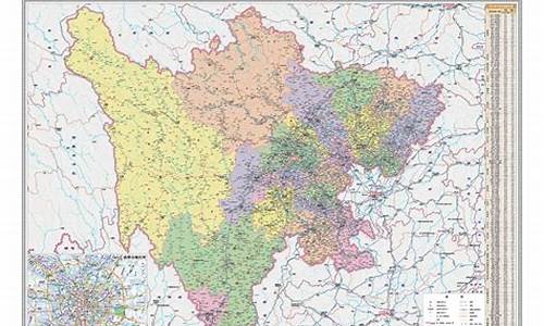 四川省最新地图_四川省最新地图全图高清版